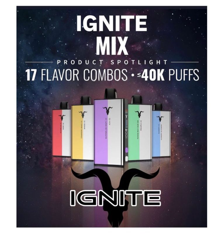 Pod Descartável Ignite V400 MIX 40000 Puffs